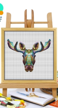 Awesome Pattern Studio - CS257 - Mandala Moose XSD