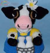 Pams Patterns - Pam McClung - Daisy the Cow