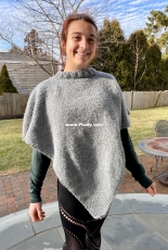 Mushroom Gathering Poncho by Emma Lin Oliver-Free