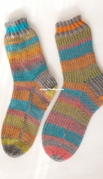 Barcode Socks by Sabine Meins-English,Germn-Free