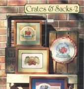 Country Cross Stitch Book 15 - Crates & Sacks 2 - 1983