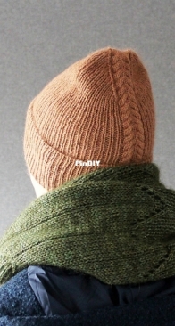 Wheat Ear Hat by Lisa Hannes