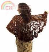 Mary Maxim FP9232 - Pineapple Shawl