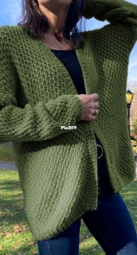 Hackney Cardigan by We Are Knitters - English, French, Italian, German, Spanish