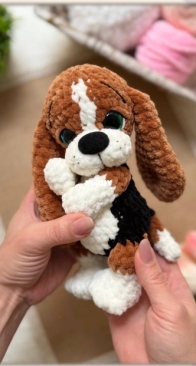 Zheltova Toys - Svetlana Zheltova - Светлана Желтова-mischievous pupp— озорной щенок-Russian