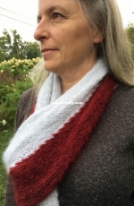 Sawtooth Suri Scarf by Kristine Steele Hughes-Free