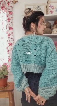 Yeri Moda Tejidos - Yeri Flores - Sweater Florencia - Spanish