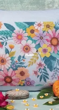 Blooming Beauty by Emma Congdon from Cross Stitcher 424 PCS + XSD