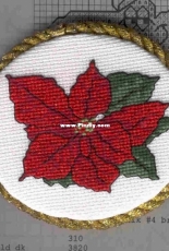 Sandra Parlow - Poinsettia - 123Stitch FREE