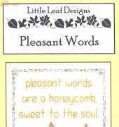 Elizabeths Designs Pleasant Words