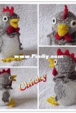 De gretige haakster - Corrie Goeree - Chicken Chicky - Dutch - Free
