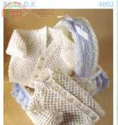 Stylecraft 4002 - Baby Cardigans [41-56cm]DK