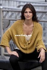 Tahki Stacy Charles Website - Elaine Oversized Pullover by Irina Poludnenko_Free