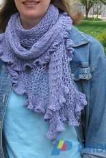 Seafoam Shawl by Sarah Barbour -English-Free