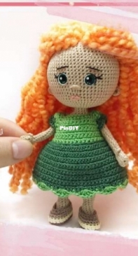 Dolls By Veronika -  Veronika Merkusheva - Doll with Movable Legs and Hands  - Вероники Меркушевой -  Кукла Подвижными Ручками и Ножками - Russian
