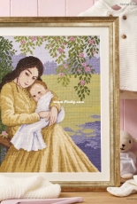 Tender Moments - Mother and Child by Lesley Teare from Cross Stitch Gold 163 XSD