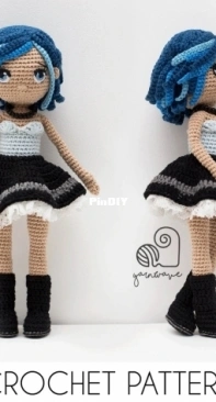 Yarn Wave Shop - Banga Vaicekauskienė - Doll Roxy