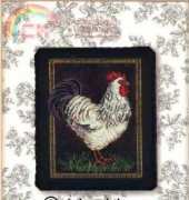Dimensions 35074 Rooster on toile