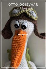 Miss / Mrs Hooked - Carla Bron - Otto the Stork - Dutch