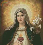 Artecy Cross Stitch - Sacred Heart of Mary
