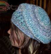Beret with a Simple Cross Stitch by Cathy Wood