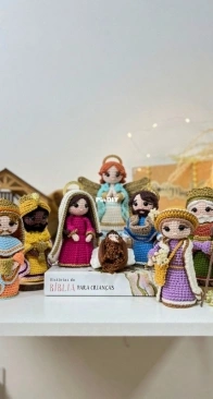 Ponto Mágico - Paula Nogueira - Ebook Mini Magic Nativity Scene - Ebook Mini Presépio Mágico - Portuguese