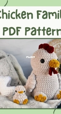 Atomic Crochet - Kensey Davis - Chicken Family