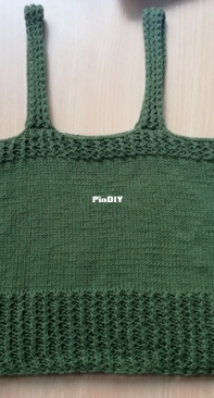 Simple knitted top by Me, for Me