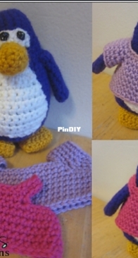 Melissas Crochet Patterns - Melissa Trenado - Club Penguin and Tank Top and Shirt