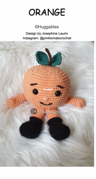 Pink Tomato Crochet - Josephine Laurin - Orange