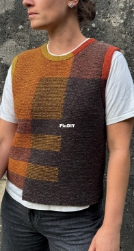 Colorfield Vest - MAANE by Lisa Meissner