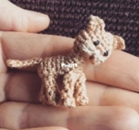 Ami Toys Handmade - Ami Design - Yevheniia Mashkovska - Miniature Cat
