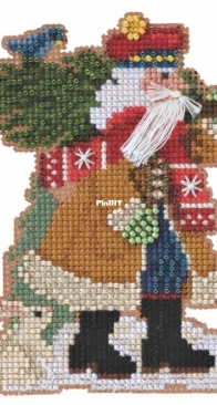 Mill Hill - Timberline Santas - MH20-2232 Douglas Fir Santa