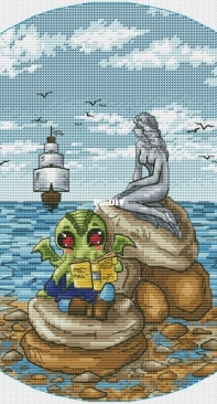 Cthulhu and the Little Mermaid by Alisa Okneas