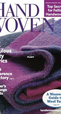 Handwoven - Issue 143 - January/February 2009
