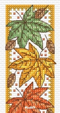 Leaf Bookmark by Durene Jones - Free