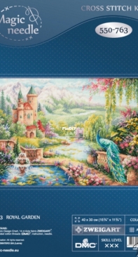 Magic Needle 550-763/350-763 Royal Garden/In The Garden of Magical Dreams XSD