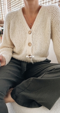 Teddy Dear Cardigan by Caidree