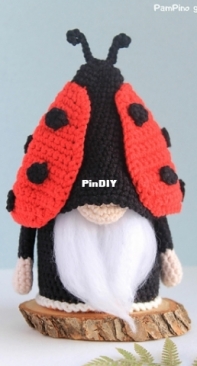 Pam Pino Design - Nazeli Mkrtchyan-Tadevosyan - Lady Bug Gnome