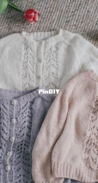Merci cardigan - Plystre knitwear - Norwegian