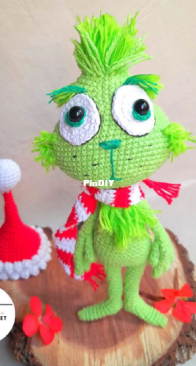 Art-Crochet Artesanos - Gimena - Lucas - The Grinch - English Translated