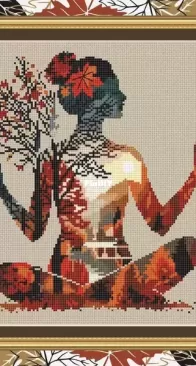 Tidy Patterns - Autumn Yoga - Noussa Creation