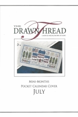 The Drawn Thread - Calendar Cover Mini-Months - July