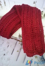 Super Fast Chunky Scarf by Linda Hurst-Free