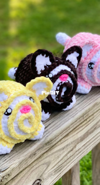 Crafty Kitty Crochet - Melissa Moore - Swiss Roll Cat - Free