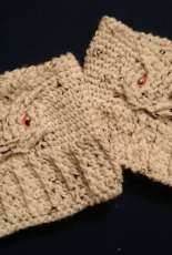 Jami Gamino - Peekaboo Cable Owl Boot Cuffs