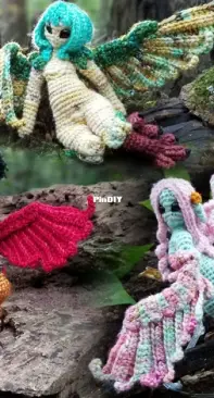 Mushroom Fables Crochet - Tara Wijegunawardana - Harpy Chicks