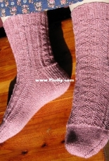 Amble Socks by Alison Clayton-Free