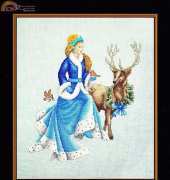 Cross Stitching Art CSA-14 - Winter Fairy Tale