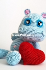 Rena Tienda - Renata Volent Soria - Baby Hippo Crochet Pattern